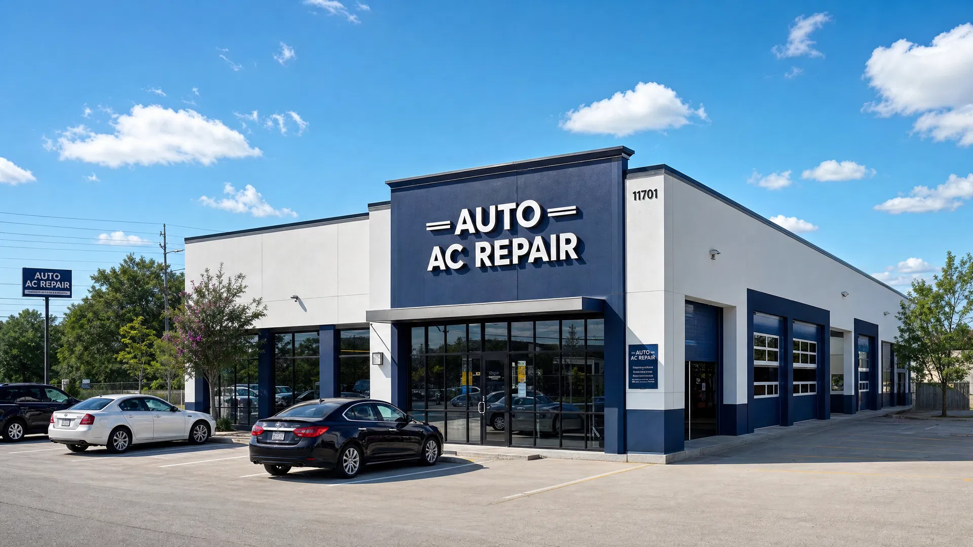 Auto AC Repair Northwest Dallas shop exterior
